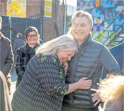  ?? PRESIDENCI­A ?? Tándem. La relación del presidente Macri con Carrió es uno de los pilares del Gobierno.