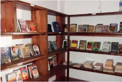  ??  ?? The new look Welikada Prison Library: Now expanded to 5000 books