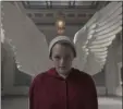  ?? HULU ?? Hulu is home to acclaimed dystopian drama series “The Handmaid’s Tale,” which stars Elisabeth Moss.