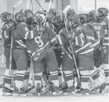  ?? [SUBMITTED] ?? The Junior Sugar Kings are among four teams from the Woolwich Minor Hockey Associatio­n who will be battling it out over the next few weeks to be named top team in the OMHA finals.