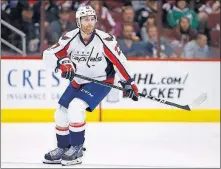  ?? [ROSS D. FRANKLIN/THE ASSOCIATED PRESS] ?? Defenseman Karl Alzner, drafted by the Capitals in 2007, lamented Washington’s inability to get past Pittsburgh in the playoffs and says he’s excited about a new opportunit­y with Montreal.