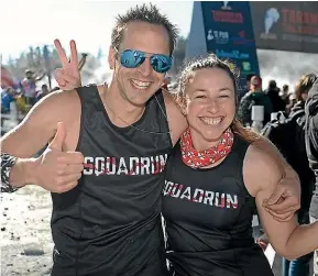  ??  ?? Kerry Suter and Ali Pottinger, who run the Squadrun coaching group, have a special connection with the Tarawera Ultra Race.
