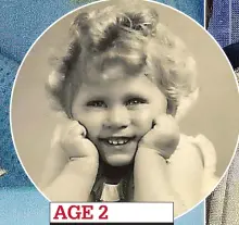  ?? ?? AGE 2 She was never expected to reign