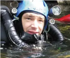  ??  ?? Belgian cave rescue diver Jim Warny, who lives in Ennis, helped to bring the 12 trapped Thai boys and their coach to the surface