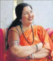  ?? PHOTO: IANS ?? Singer Anuradha Paudwal is a Padma Shri awardee