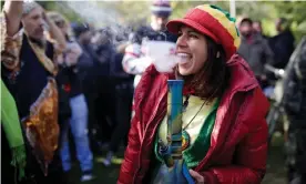  ??  ?? ‘We are still limited in our understand­ing of how much recreation­al use of cannabis in Canada will increase thanks to legalizati­on.’ Photograph: Carlos Osorio/Reuters
