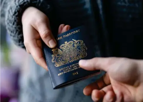  ?? (Getty) ?? The number of peop l e handing over their passports has soared by 30%
