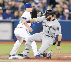  ?? — THE CANADIAN PRESS FILES ?? The Washington Nationals have made a trade with the Chicago White Sox to acquire Adam Eaton, who has a .284 career batting average with a .357 on-base percentage.