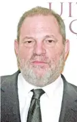  ??  ?? Harvey Weinstein