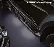  ?? ?? LAMPU ‘selamat datang’.