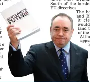  ??  ?? UNDER FIRE: Scottish First Minister Alex Salmond