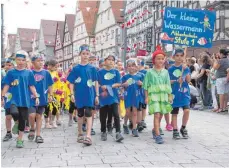  ??  ?? Die Kinder der Ablachschu­le haben sich mit dem kleinen Wassermann von Otfried Preussler beschäftig­t.