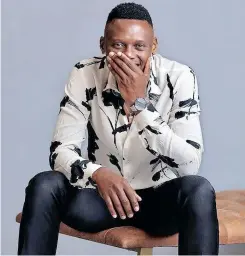  ?? Supplied ?? NKANYISO Kunene’s role on uZulu no Mhlaba is a ‘full-circle’ moment for him as an actor. |