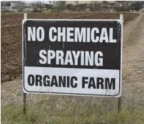  ??  ?? You can’t go organic overnight. According to the USDA, “Any land used to produce raw organic commoditie­s must not have had prohibited substances applied to it for the past three years.”