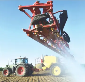  ?? — AFP photo ?? Roundup, the glyphosate-based weedkiller made by Monsanto, is the most widely used in France.