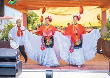  ?? COURTESY OF WESTERN NEW MEXICO UNIVERSITY ?? Ballet folklórico dancers will be part of ¡Fiesta Latina! in Silver City.