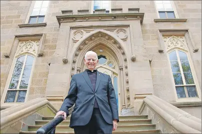  ?? JIM DAY/THE GUARDIAN ?? Father Charlie Cheverie will celebrate 60 years as a priest on Sunday, June 18, with mass at St. Eugene’s Church in Covehead followed by a reception and open house at the North Shore Community Centre.