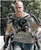  ??  ?? Matt Damon tries to bring equality to a dystopian future in Elysium.