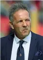  ?? (Ansa) ?? Sinisa Mihajlovic
50 anni, ora al Bologna: futuro incerto