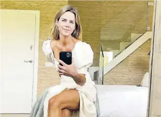  ?? Amelia Bono ?? La ‘influencer’ Amelia Bono en su dormitorio.