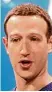  ?? Fotos: dpa ?? Kontrahent­en in Sachen Datenschut­z: EU Wettbewerb­skommissar­in Margre the Vestager und Facebook Gründer Mark Zuckerberg.