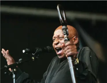  ?? Picture: Sizwe Ndingane ?? JAZZ SPIRIT: Jazz festival goers are encouraged to attend the free community concert at GreenMarke­t Square on March 20. Pictured is Tsepo “The Village Pope” Tshola.