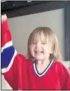  ?? SUPPLIED PHOTO ?? RCMP have issued an Amber Alert for a missing two-year-old girl in southweste­rn Alberta. Police say Hailey DunbarBlan­chette, shown in a police handout photo, was abducted early Monday morning from the town of Blairmore.