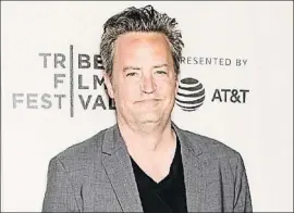  ?? SPLASH NEWS ?? L’actor Matthew Perry