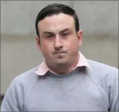  ??  ?? Aaron Brady testified at his murder trial in Dublin on Monday.