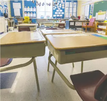  ?? MIKE HENSEN / POSTMEDIA NEWS FILES ?? School boards across Ontario are being asked to develop plans for accepting students back in the classroom.
