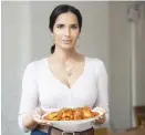  ?? ?? Padma Lakshmi hosts “Taste the Nation With Padma Lakshmi: Holiday Edition”