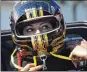  ?? ?? Leah Pruett on driving for Tony Stewart, her fiance: “There are going to be pulses in it, because we have hearts and they beat.”