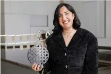  ?? Louvre Abu Dhabi ?? Nabla Yahya won the third Richard Mille Art Prize and $60,000