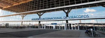  ?? JF DIORIO /ESTADÃO - 15/2/2017 ?? Portfólio. Aeroporto de Viracopos, em Campinas (SP): a UTC é sócia no terminal de Campinas e já tentou vender o ativo