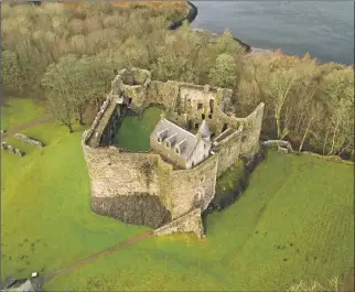  ??  ?? Dunstaffna­ge Castle tour tickets must be booked online in advance.