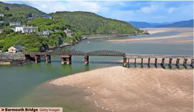  ?? Getty Images ?? Barmouth Bridge