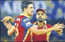  ?? HT PHOTO ?? Mitchell Starc tagged the wrong Virat Kohli while attempting to send a message to the India skipper on Twitter.