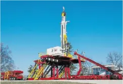  ?? HILL + KNOWLTON STRATEGIES ?? More efficient drilling rigs, including some that travel to the next well under their own power, are changing the U.S. shale industry.