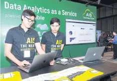  ??  ?? Big data is one of the emerging technologi­es set to grow exponentia­lly by 2020. AIS’s vision is to be the leading digital life services provider.