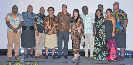 ?? Picture: REINAL CHAND ?? Rosie Holidays won the C & I Operator of the Year Award during the ANZ Fiji Excellence in Tourism Awards at the Sheraton Fiji Golf and Beach Resort in Denarau Nadi.