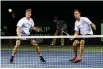  ?? Photo / Photosport ?? Marcus Daniell (left) and Michael Venus have improved their rankings since Rio in 2016.