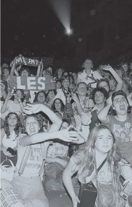  ??  ?? 2 The Bay City Rollers drove their tartantrim­med fans wild during their Seventies heyday