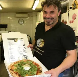  ?? (Photo Gaëlle Arama) ?? Mais jusqu’où ira la pâte à pizza de Marco Ruolo ?