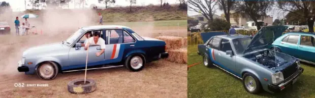  ??  ?? BELOW RIGHT: Yep, Gizmo still looks as good as he did at ’Nats 2! Billy Baker is the Gemini’s proud owner and has made sure the car’s impressive show record has continued to grow. It’s pictured here at last year’s Classics By The Bay in Portland, Victoria