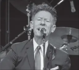  ??  ?? Lyle Lovett is featured in “Austin City Limits” at 10 p.m. Saturday on PBS (check local listings).