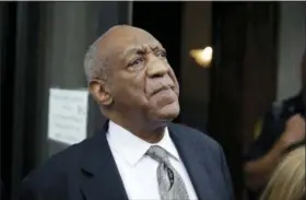  ?? ASSOCIATED PRESS FILE PHOTO ?? In this June 17, 2017, file photo, Bill Cosby exits the Montgomery County Courthouse after a mistrial was declared in Norristown.