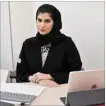  ??  ?? SC’s sustainabi­lity director engineer Bodour al-Meer.