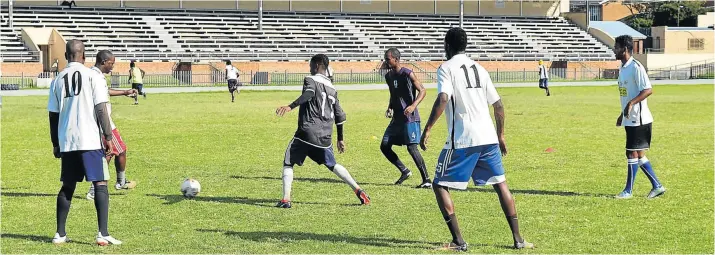  ?? Picture: RANDELL ROSKRUGE ?? HIGH HOPES: Tornado, the provincial ABC Motsepe defending champions, will be looking to shock Kaizer Chiefs when they host the PSL outfit in a Nedbank Cup last 32 clash.