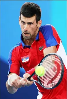  ?? Clive Brunskill/Getty Images ?? Novak Djokovic has two tracks to history at the U.S. Open — a calendar-year Grand Slam and a record 21st major title. The 34-year-old from Serbia comes in as the No. 1 seed.