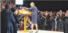  ?? FOTO: DPA ?? Die britische Premiermin­isterin Theresa May redete beim Parteitag der Konservati­ven nur wenig über den Brexit.